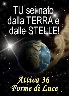 SERIE DI EVENTI ENERGETICI: TU sei nato dalla TERRA e dalle STELLE! Serie di Attivazione della Maestria (Italiano)