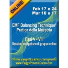 SERIE DI EVENTI ENERGETICI: EMF Balancing Technique® Pratica della Maestria Fasi V-VIII Sessioni energetiche di gruppo (Italiano)